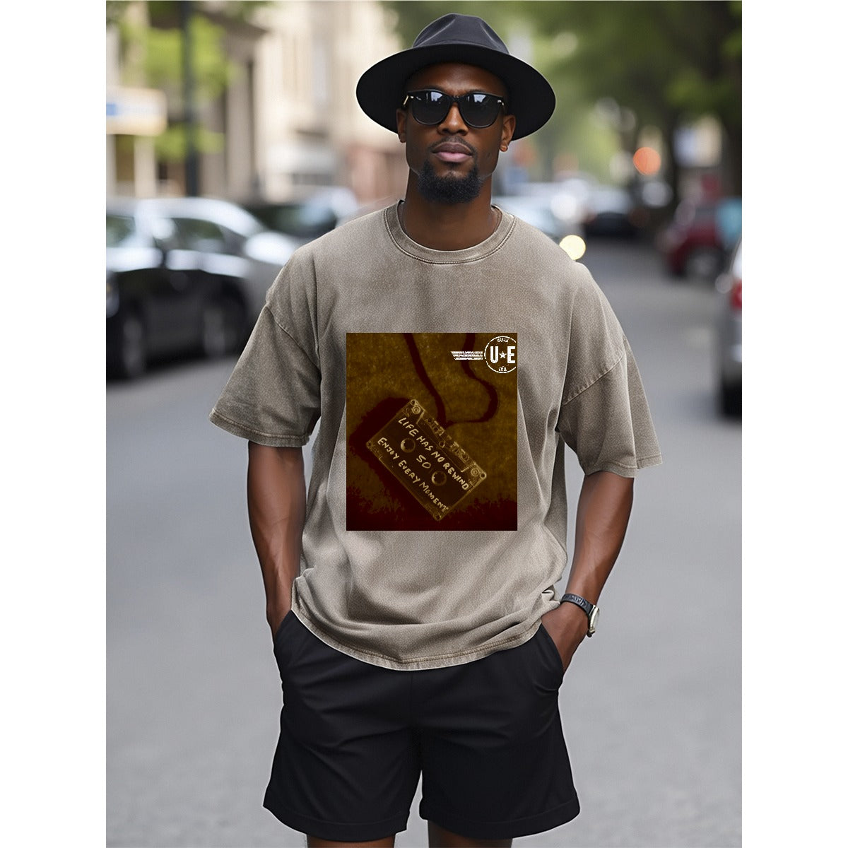 Urban Exile graphic tee